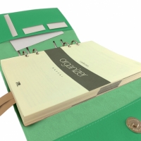 Caderno Organizer Raffai - Verde Água